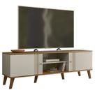 Rack Bancada Para TV 65 Pol 160 cm Denv Off White Nature PLLA