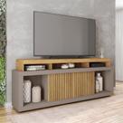 Rack Bancada Para Tv 70 Polegadas Aegon Caemmun Buriti / Fendi