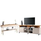 Rack Bancada Rivera Com Aparador Vivant Cinamomo Off White Hb Móveis Rack Bancada Rivera Com Aparador Vivant Cinamomo Off White Hb Móveis
