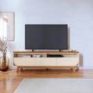 Rack Bancada Selene Ambiente Cinamomo Off White- Madetec