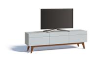 Rack Bancada Smart Estante Home Sala De Estar Tv 75 Polegadas 3 Gavetas Classic 1.80m Imcal