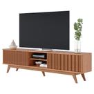 Rack Bancada Tv 75 Pol 218 cm 4 Portas Fortaleza Colibri