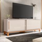 Rack Bancada Tv Para Sala de Estar 180cm Visari C01 - D Rossi Rack Bancada Tv Para Sala de Estar 180cm Visari C01 - D Rossi