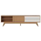 Rack Bancada Veneza Freijó Off White Matte Colibri