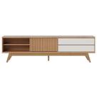 Rack Bancada Veneza Freijó Off White Matte Colibri