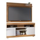 Rack Bancada Yara e Painel Maia para TV Freijo/Off White - Colibri Rack Bancada Yara e Painel Maia para TV Freijo/Off White - Colibri