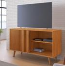 Rack Carinho para TV de até 65 Polegadas com Porta Ripada - 109 cm de Largura - JCM Rack Carinho para TV de até 65 Polegadas com Porta Ripada - 109 cm de Largura - JCM