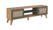 Rack Charlotte Carvalho com Menta Artely