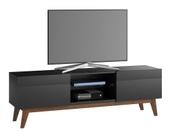 Rack Classic Imcal Com 2 Gavetas 1.8 Preto Fosco - 11847