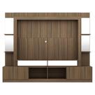 Rack com Painel 65 Prateleiras com Espelho Oslo Madeirado