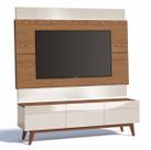 Rack com Painel Classic 3G 1.8 Freijó com Off White - Imcal Móveis