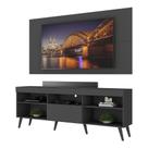 Rack Com Painel E Suporte 65" Retrô Multimóveis V1043 Rack Com Painel E Suporte 65" Retrô Multimóveis V1043
