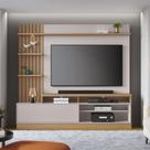 Rack com Painel Maceió para TV de até 65 - Freijó/Off White