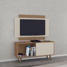 Rack Com Painel Para TV até 50" 1 Porta de Correr Malaga
