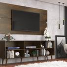 Rack com Painel para TV até 55 Polegadas 180cmx158cm Pés