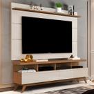 Rack com Painel para TV Até 60 Polegadas Cruise 2 Gavetas Freijó/Off White - Pnr Móveis