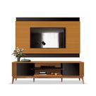 Rack com Painel para Tv até 65 Polegadas Legacy EDN Móveis Cedro preto