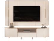 Rack com Painel para TV até 75 Polegadas LED 2 Portas 100MDF Areta DJ Móveis