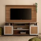 Rack com Painel Ripado com Suporte para Tv até 60 Polegadas 168cmx180cm