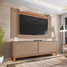 Rack com Painel Ripado para TV até 65 Polegadas 180cmx108cm Mondrian