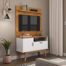 Rack Com Painel Sirius 0.9 Tv 32 Polegadas Para Sala - 3 Cores
