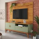Rack Com Painel Sirius 1.6 Para Sala Tv 60 Polegadas - 3 Cores