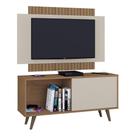 Rack com Painel TV até 50" com Pés Retrô Multimóveis CR45219