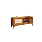 Rack CY Estilo Retrô 1.36m Para TV Até 55'' Polegadas Cor Cedro Rack CY Estilo Retrô 1.36m Para TV Até 55'' Polegadas Cor Cedro