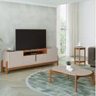 Rack de 1,90 com Mesa de Centro e Mesa Lateral Lizz Rack de 1,90 com Mesa de Centro e Mesa Lateral Lizz
