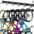 Rack de armazenamento de bicicletas TORACK 6 Bike Wall Mount Home Garage