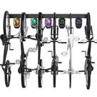 Rack de armazenamento de bicicletas TORACK 6 prateleiras e 5 ganchos para garagem de 600 libras