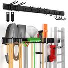 Rack de armazenamento de ferramentas Ailadl Wall Mount 15 peças de aço 250 kg