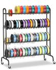 Rack de armazenamento de filamentos para impressora 3D AHOWPD de 4 camadas com rodas