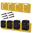 Rack de bateria DeWalt 20V compatível com SZWJT-LV com 4 slots Rack de bateria DeWalt 20V compatível com SZWJT-LV com 4 slots