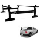 Rack de Caçamba Alto Duplo Cargo Saveiro CS 1994 a 2023 Preto