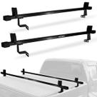 Rack de Caçamba Travessa 1,80m Universal Alumínio Preto
