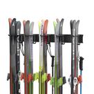 Rack de esqui Ultrawall, armazenamento montado na parede, 10 pares, 300 kg