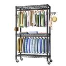 Rack de roupas Golpart de aço ajustável de 3 camadas