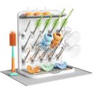 Rack de secagem de mamadeiras Lifewit, organizador vertical de 15 ganchos