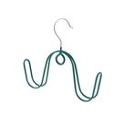 Rack de secagem de sapatos, cabide à prova de vento em PVC verde para interior/exterior