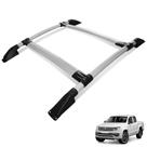 Rack De Teto Bagageiro Amarok 2010 a 2021 Prata Tubolar