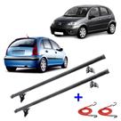 Rack De Teto Bagageiro Citroen C3 2002 Até 2012 + 2 Elástico