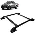 Rack De Teto Bagageiro S10 2012 a 2020 Tubolar Preto