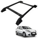 Rack De Teto Bagageiro Sandero 2007 a 2014 Tubolar Preto Rack De Teto Bagageiro Sandero 2007 a 2014 Tubolar Preto