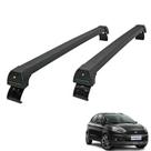 Rack de Teto Long Life Ford KA apartir de 2014 Hatch e Sedan Preto em alumínio Rack de Teto Long Life Ford KA apartir de 2014 Hatch e Sedan Preto em alumínio