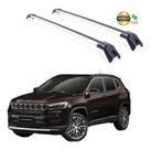 Rack de Teto Travessa Bagageiro Jeep Compass 2016 à 2024 Acoplada Rack de Teto Travessa Bagageiro Jeep Compass 2016 à 2024 Acoplada