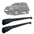Rack De Teto Travessa Fiat Mobi Way Aluminio MN-248 Preto MN-249 Prata MN Travessas