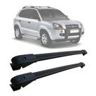 Rack De Teto Travessa Hyundai Tucson 2004 a 2021 Aluminio MN-1001 Preto MN-1002 Prata MN Travessas