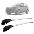 Rack De Teto Travessa Mitsubishi Outlander 2007 a 2013 Aluminio MN-3019 Preto MN-3020 Prata Rack De Teto Travessa Mitsubishi Outlander 2007 a 2013 Aluminio MN-3019 Preto MN-3020 Prata