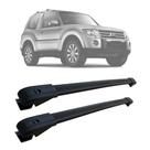Rack De Teto Travessa Pajero TR4 2010 a 2016 Aluminio MN-3015 Preto MN-3016 Prata MN Travessas